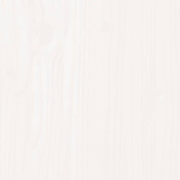 vidaXL Kinderbedframe 2x(80x200) cm massief grenenhout wit