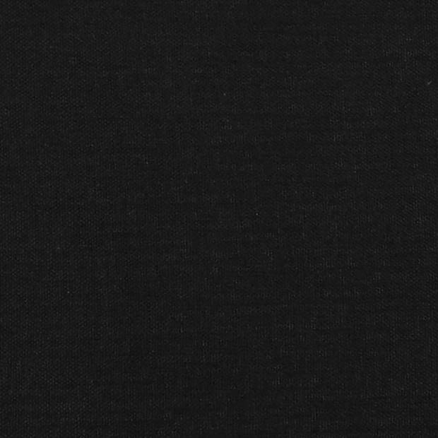 The Living Store Boxspringframe stof zwart 90x190 cm - Bed