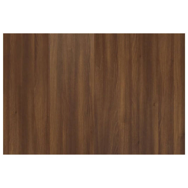 vidaXL Hoofdbord 120x1,5x80 cm bewerkt hout bruin eikenkleur