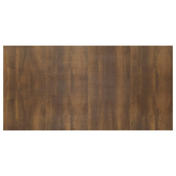 vidaXL Hoofdbord 160x1,5x80 cm bewerkt hout bruin eikenkleur