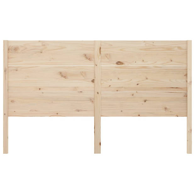 vidaXL Hoofdbord 141x4x100 cm massief grenenhout