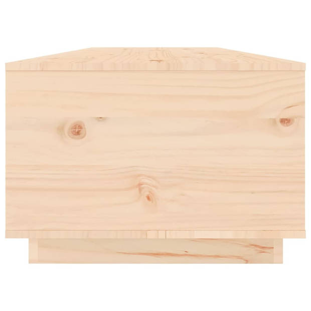 vidaXL Salontafel 100x50x35 cm massief grenenhout