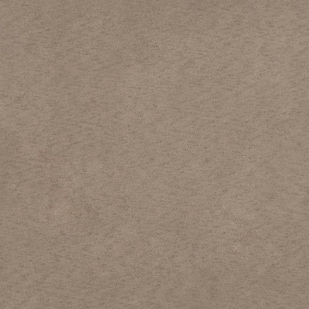 vidaXL Bankje 70x35x41 cm microvezelstof taupe