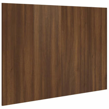 vidaXL Hoofdbord 120x1,5x80 cm bewerkt hout bruin eikenkleur