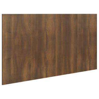 vidaXL Hoofdbord 160x1,5x80 cm bewerkt hout bruin eikenkleur