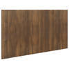 vidaXL Hoofdbord 160x1,5x80 cm bewerkt hout bruin eikenkleur