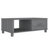 vidaXL Salontafel HAMAR 100x55x35 cm massief grenenhout donkergrijs