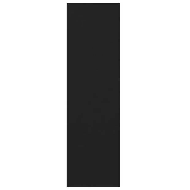 vidaXL Boekenkast/kamerscherm 100x30x103 cm zwart