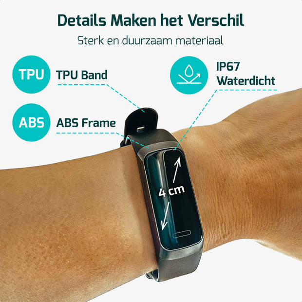 Activity Tracker - Stappenteller Horloge - Smartwatch - Smartwatches - Dames en Heren