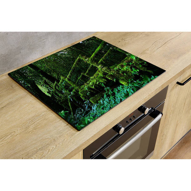 Inductiebeschermer - Mossy Bridge - 81.6x52.7 cm