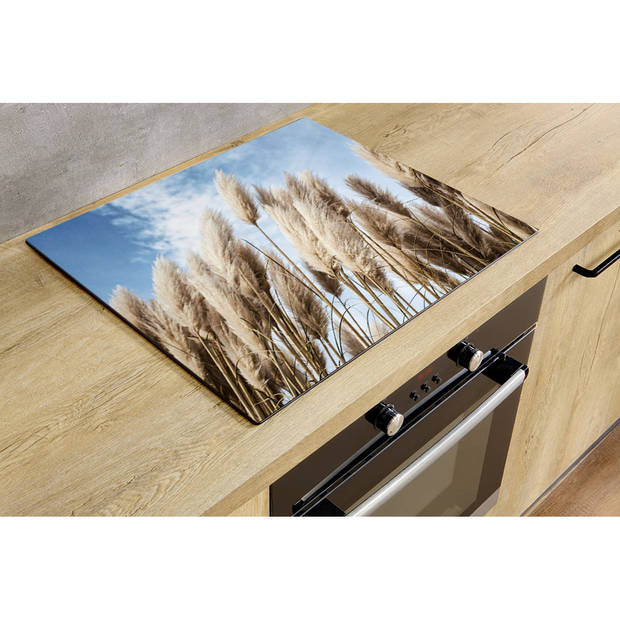 Inductiebeschermer - Pampas in de Wind - 58.3x51.3 cm