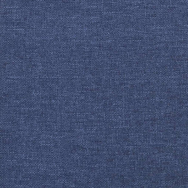 vidaXL Pocketveringmatras 80x200x20 cm stof blauw