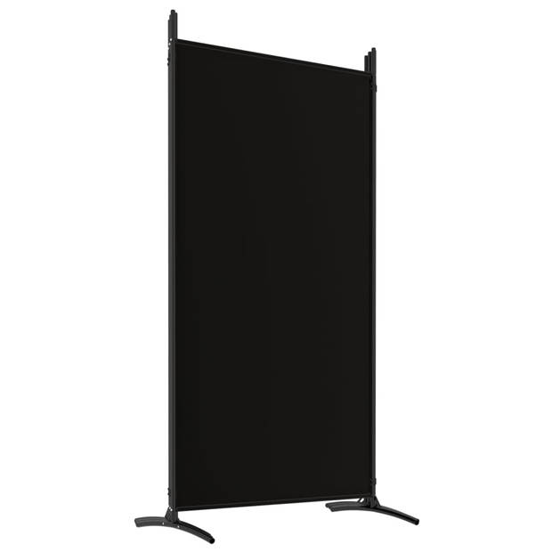 vidaXL Kamerscherm met 6 panelen 520x180 cm stof zwart