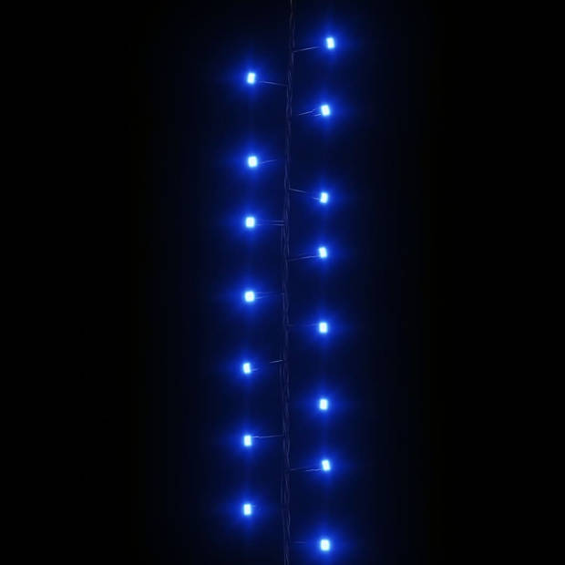 The Living Store LED-lichtsnoer 30 meter blauw - 3000 LEDs - buigbaar - voor Kerstmis en feestdagen