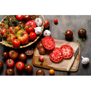 Inductiebeschermer - Tomaten - 30x52 cm