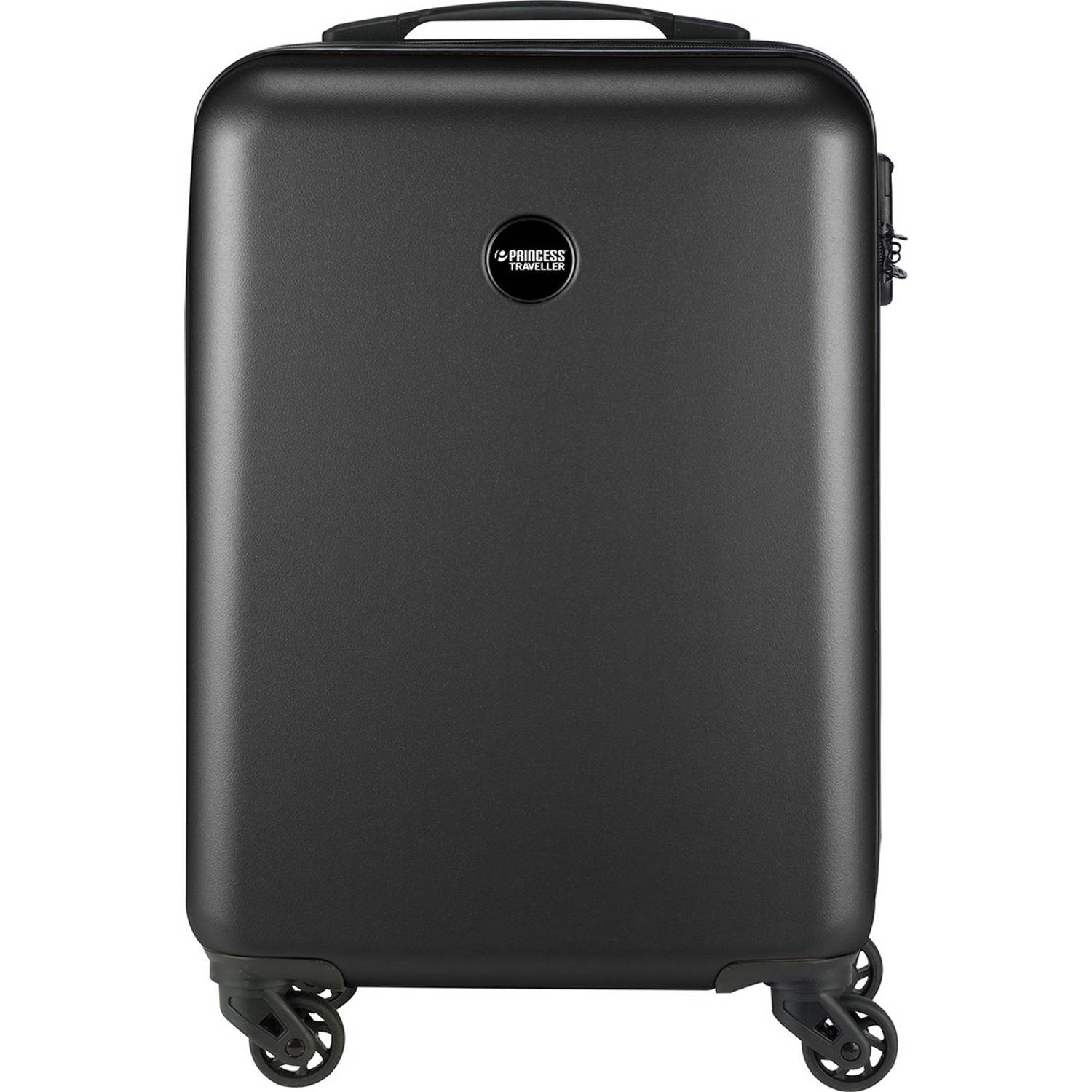 Princess Traveller PT01 - Handbagage koffer - Pitch Black - S - 55cm