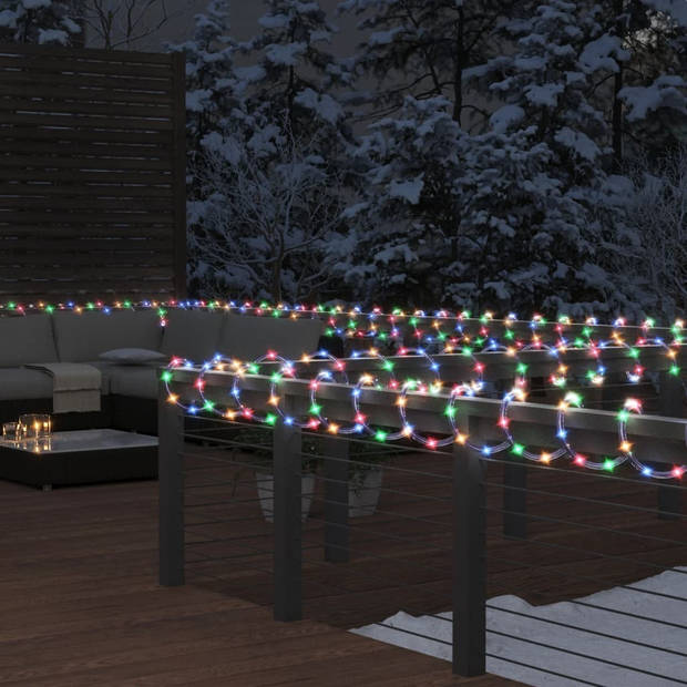 The Living Store Meerkleurige Kerstlichtslinger - 10m - 240 LEDs - IP44