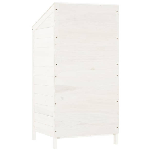 The Living Store - Tuinschuur - Hout - 55x52x112 cm - Massief Vurenhout