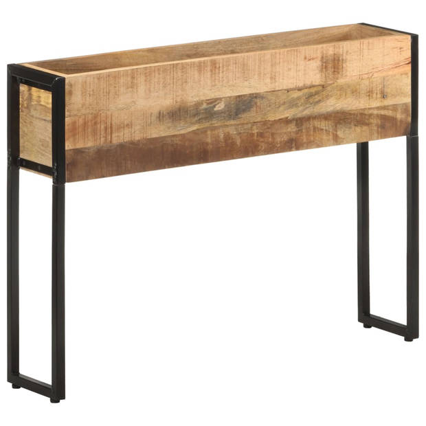 vidaXL Plantenbak 90x20x68 cm ruw mangohout