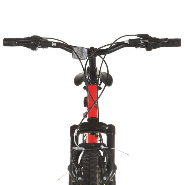 vidaXL Mountainbike 21 versnellingen 26 inch wielen 49 cm rood