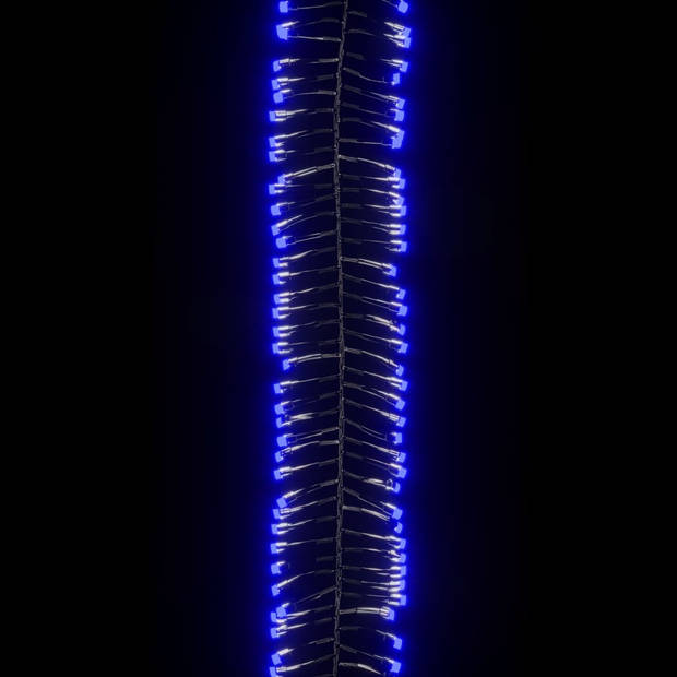 vidaXL Lichtslinger cluster met 3000 LED's blauw 23 m PVC