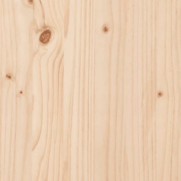 vidaXL Bartafel 100x50x110 cm massief grenenhout