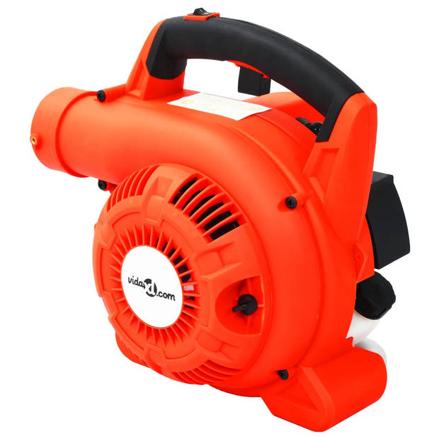 vidaXL Bladblazer 3-in-1 benzine 26 cc oranje