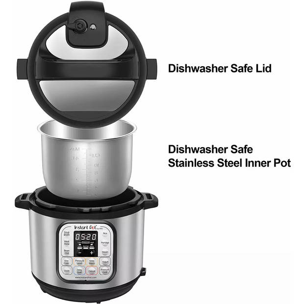Instant Pot Multicooker / Slowcooker Duo Mini - 3 Liter - 700 W - 7-in-1