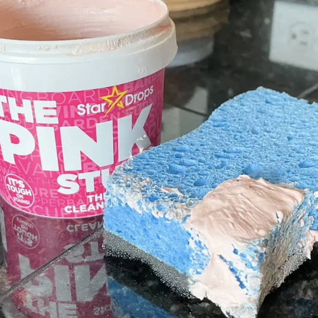 Schoonmaakbundel - The Pink Stuff Wash up spray + Pasta + Cleaner Spray + Scrub Daddy