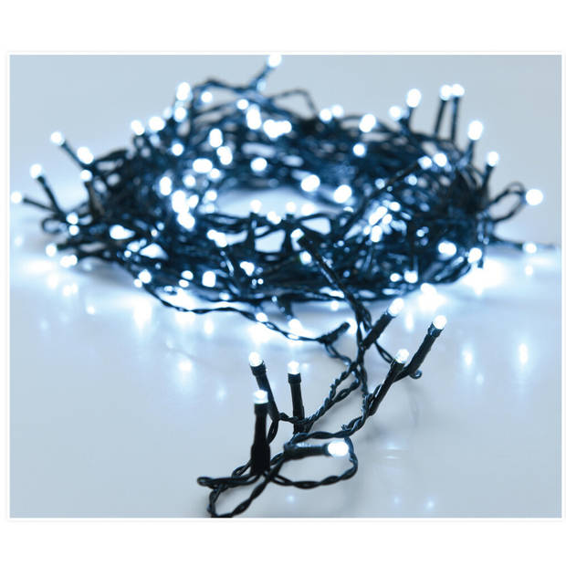 Kerstverlichting - 96 led lampjes - helder wit - 700 cm - lichtsnoer - Kerstverlichting kerstboom