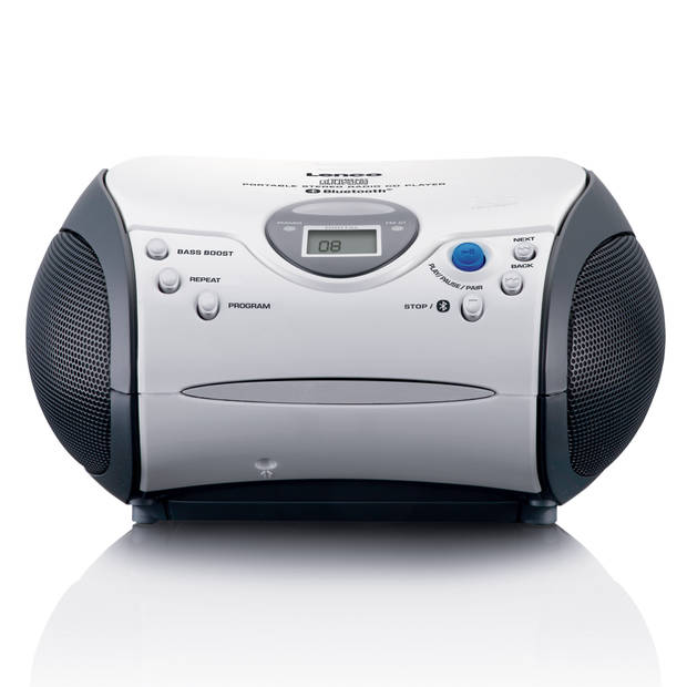 Draagbare CD-speler met FM radio en Bluetooth® Lenco Zwart