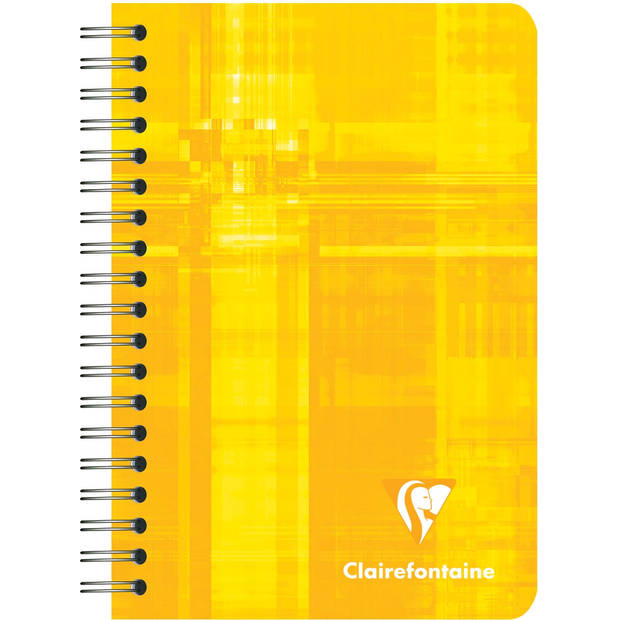 Clairefontaine notitieboekje ft 9,5 x 14 cm 10 stuks