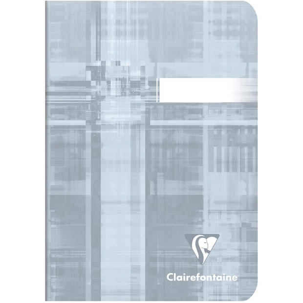 Clairefontaine Metric notitieboekje, ft 10,5 x 14,8 cm, 96 bladzijden, geruit 5 mm 10 stuks