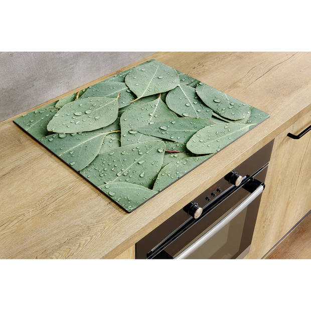 Inductiebeschermer - Wet Leaves - 80.2x52.2 cm