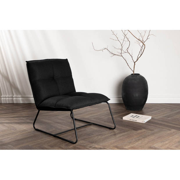 Madison fauteuil zwart.