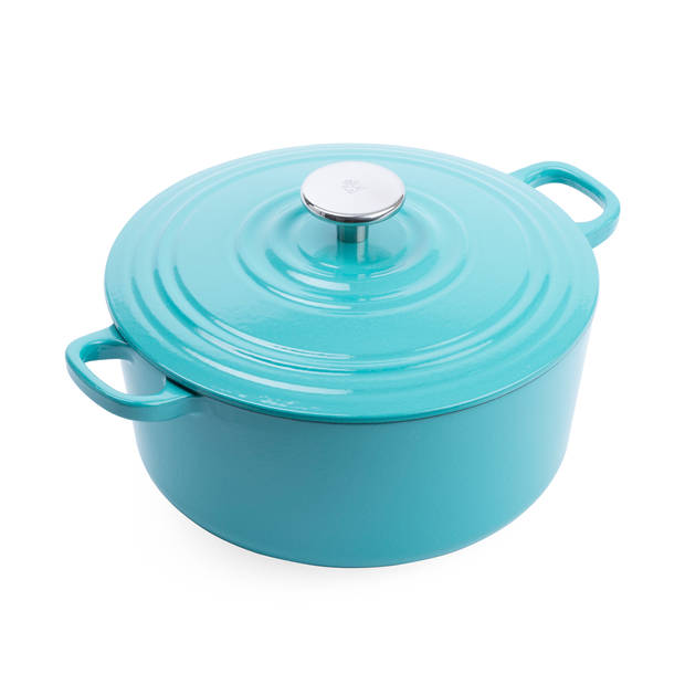 BK Bourgogne Braadpan 24 cm Aqua Blue