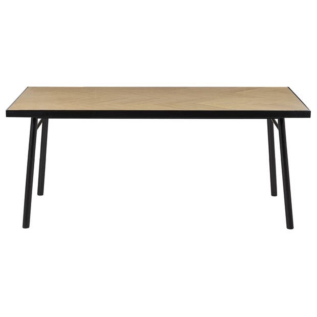 Beliani IVORIE - Eettafel-Lichte houtkleur-MDF