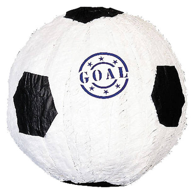 Pinata van een Voetbal set met masker en stok - Pinatas