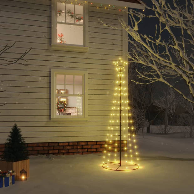 The Living Store LED boom kerstverlichting - 70 x 180 cm - 108 warmwitte LEDs