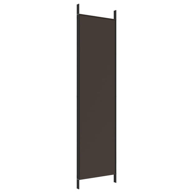The Living Store Kamerscherm Bruin 3 Panelen - 150 x 200 cm - Duurzaam - Inklapbaar - Montagehandleiding - 100%