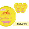 Voordeelverpakking: 6x Zwitsal Zachte Creme - Pot - 200 ml