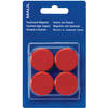 MAUL magneet Solid 38mm trekkracht 2.5kg blister 2 rood 12 stuks