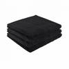 Pure4u Luxe Hotel Handdoek - Zwart - 3 stuks - 70x140cm - 550 g/m2