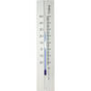 Thermometer binnen - beukenhout - 20 cm - wit - Buitenthermometers