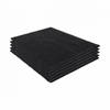 Pure4u Luxe Hotel Gastendoek - Zwart - 5 stuks - 30x50cm - 550 g/m2