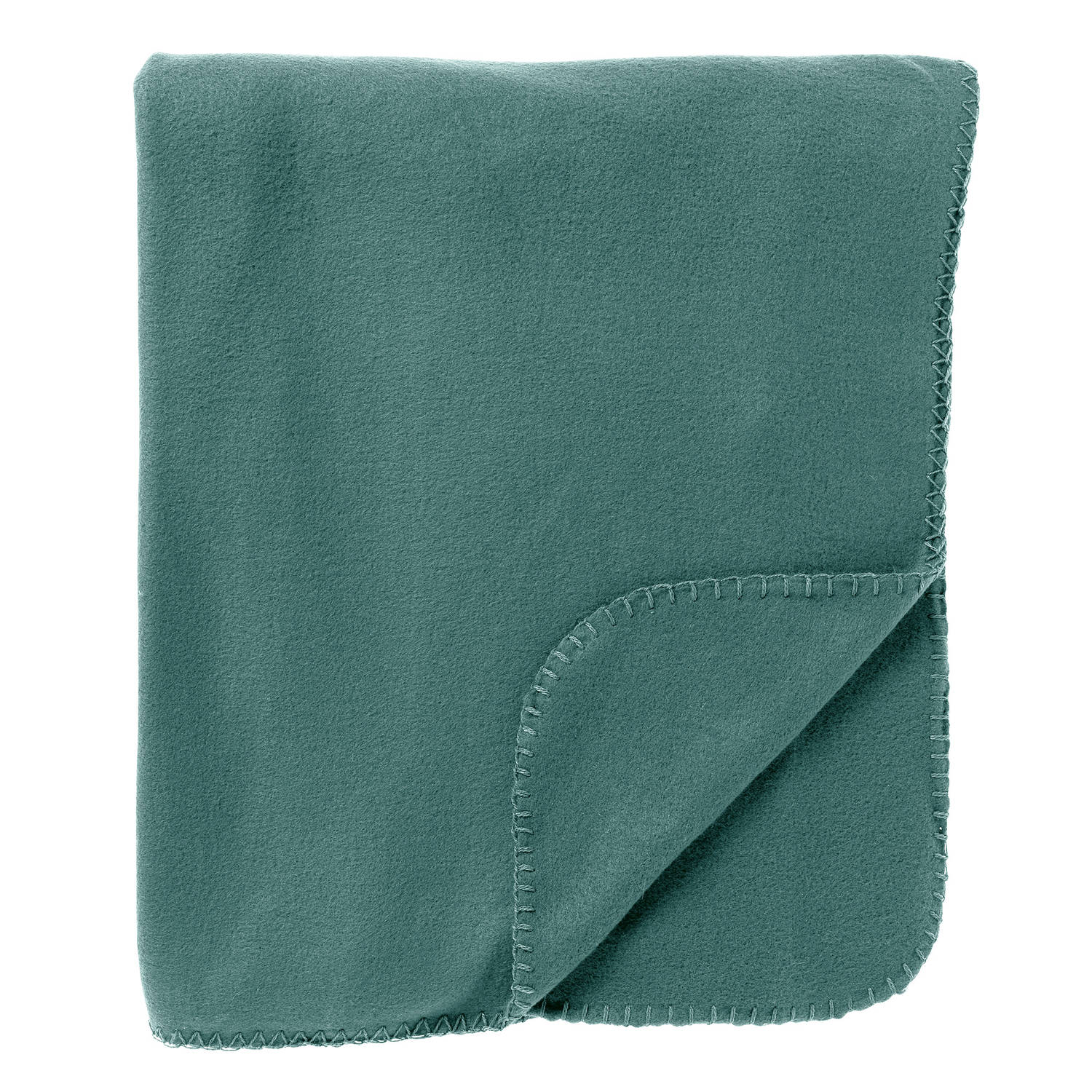 Dutch Decor - PABLO - Plaid fleece 150x200 cm Jadeite - groen - 100% polyester - Deken