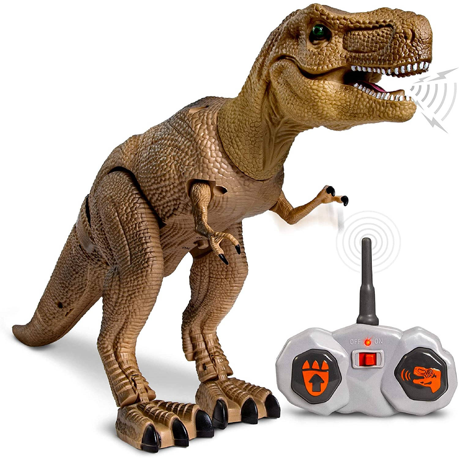 Discovery Kids RC T-Rex Dinosaurus - bewegende en lopende dinosaurus -