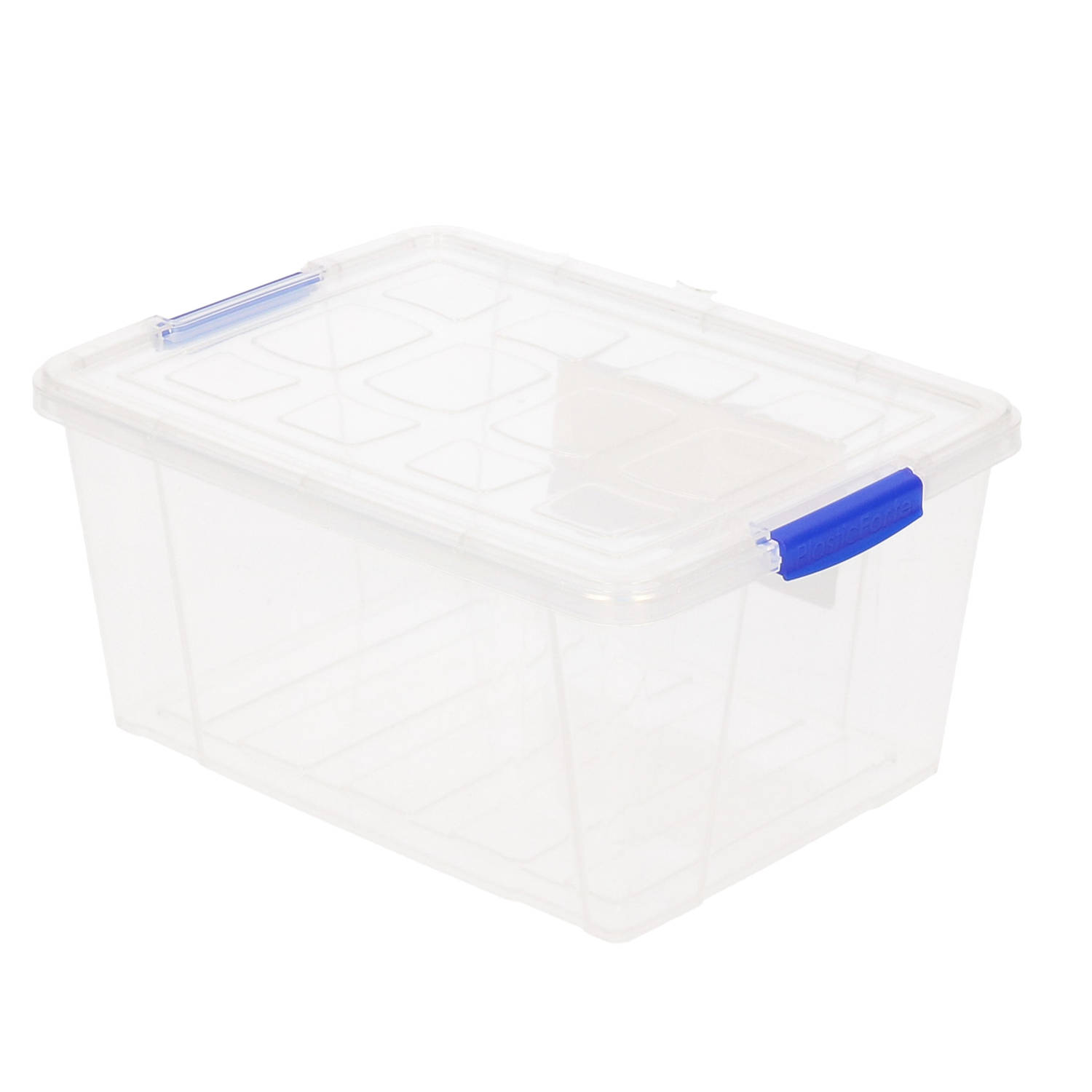 Opbergbox Met Deksel 4 Liter Transparant Kunststof Opbergbox