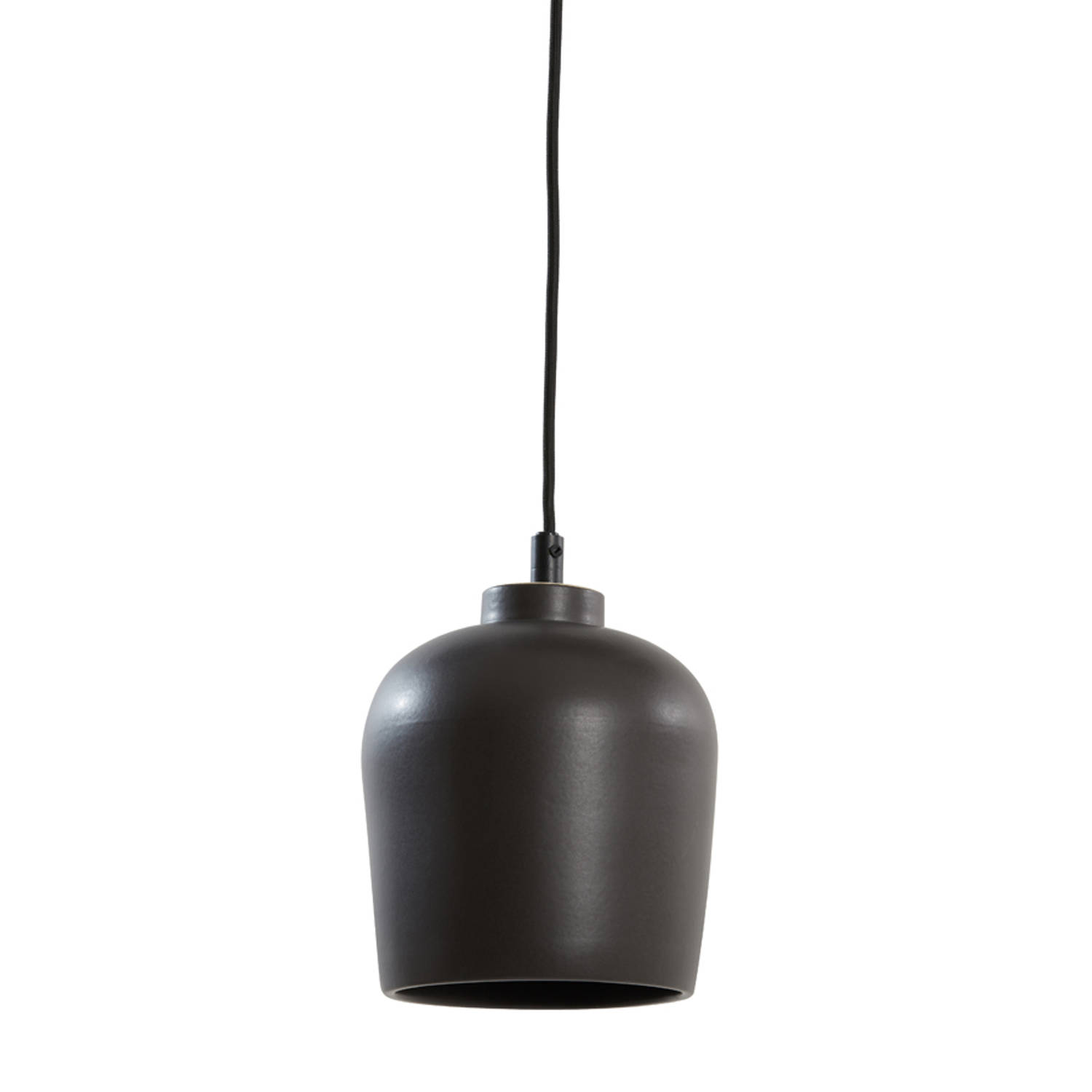 Light & Living Hanglamp Dena 18x18x20 Zwart