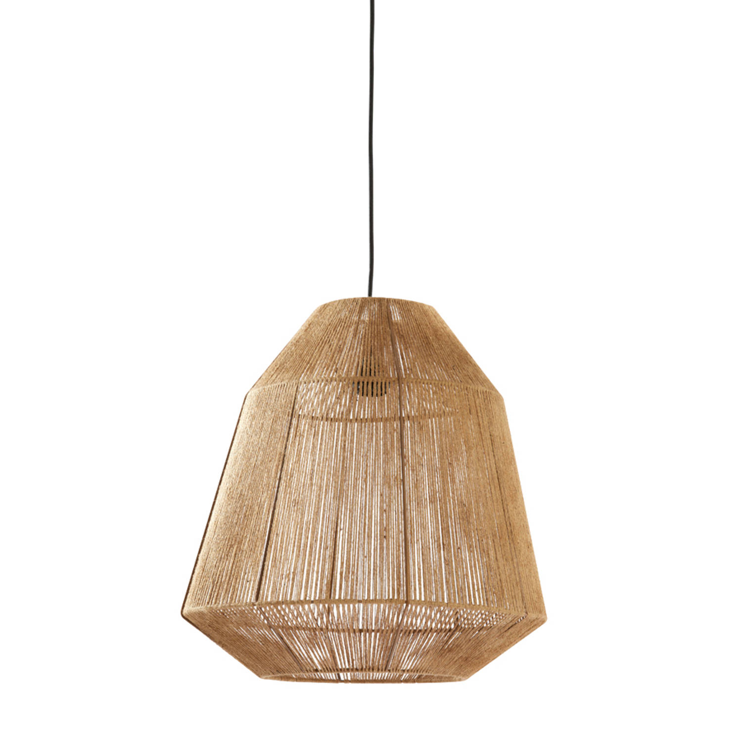 Light & Living Hanglamp Malva 50x50x50 Bruin